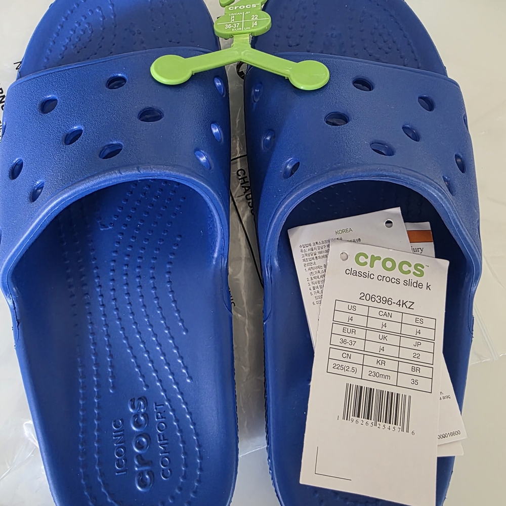 Crocs Kids Classic Slide - Blue